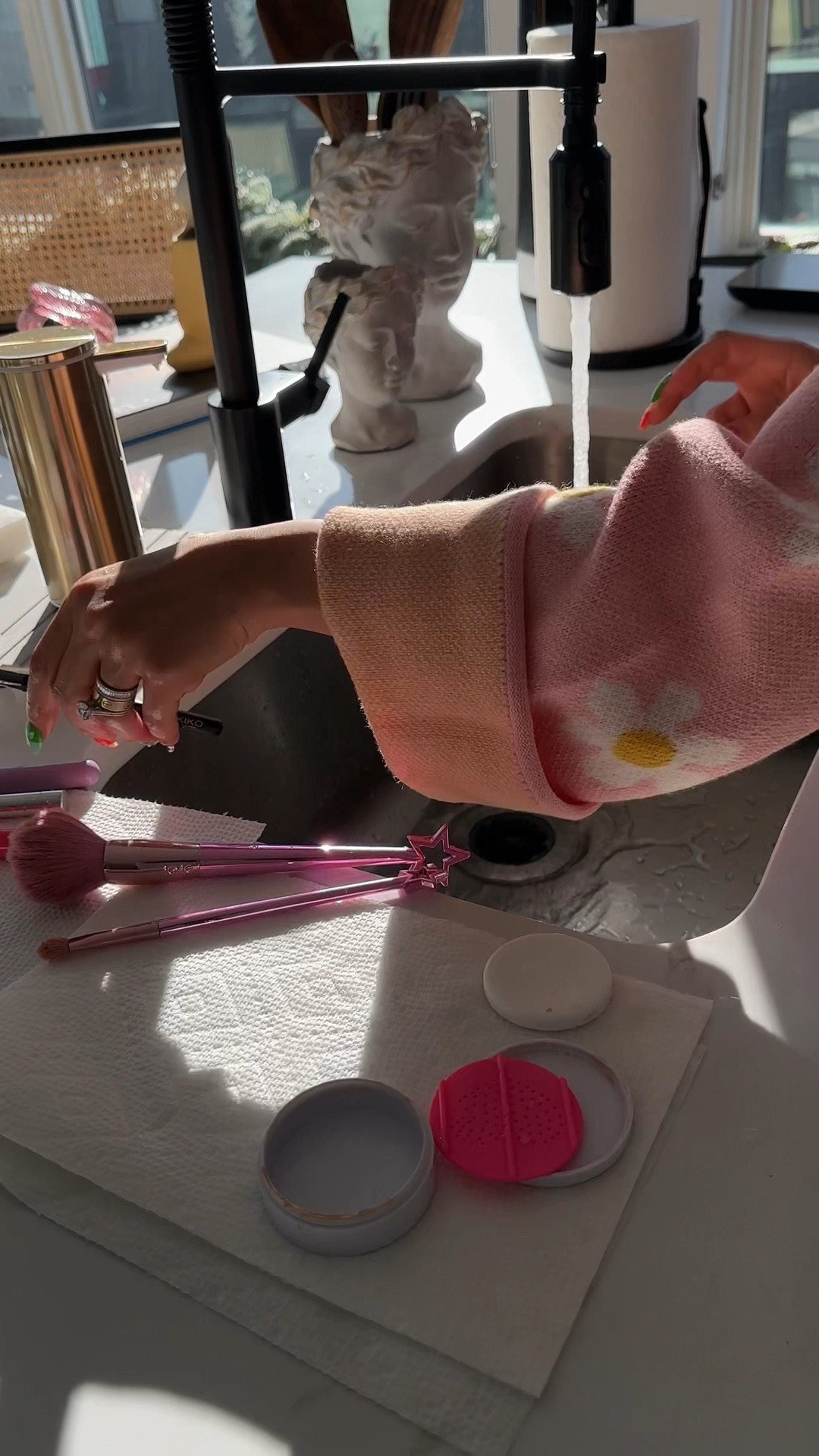 This Makeup brush cleaner is everything & I promise y’all.. It took me not even five minutes! 
•
Shop my products && Follow me on Instagram at @nardinemarie for more Beauty finds! 

#LTKbeauty #LTKMostLoved #LTKU