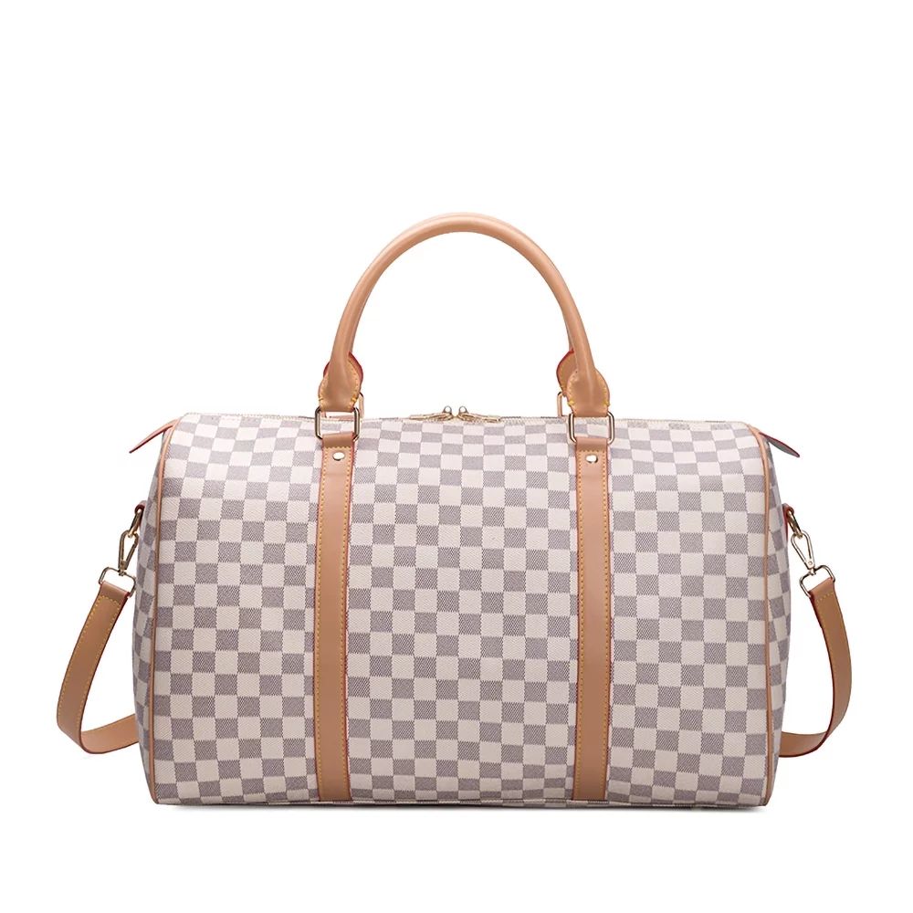 Sexy Dance Womens Man Checkered Luggage Bag,Lage Duffel Bag,Travel Tote-Carry On Bag,Holiday Week... | Walmart (US)