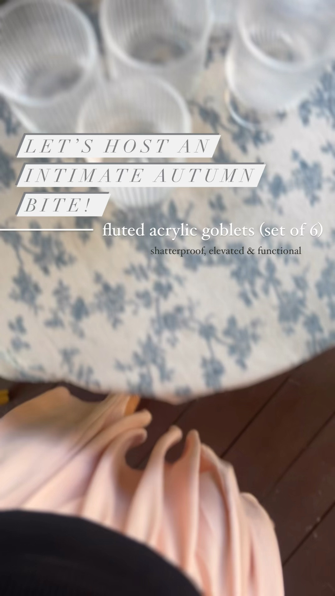 These acrylic goblet glasses are so cute and family friendly! Comes in a pack of 6!  #wayfair #wayfairpartner @wayfair #kitchenhaul #tablescape #autumndecor

#LTKSaleAlert #LTKFindsUnder50 #LTKHome