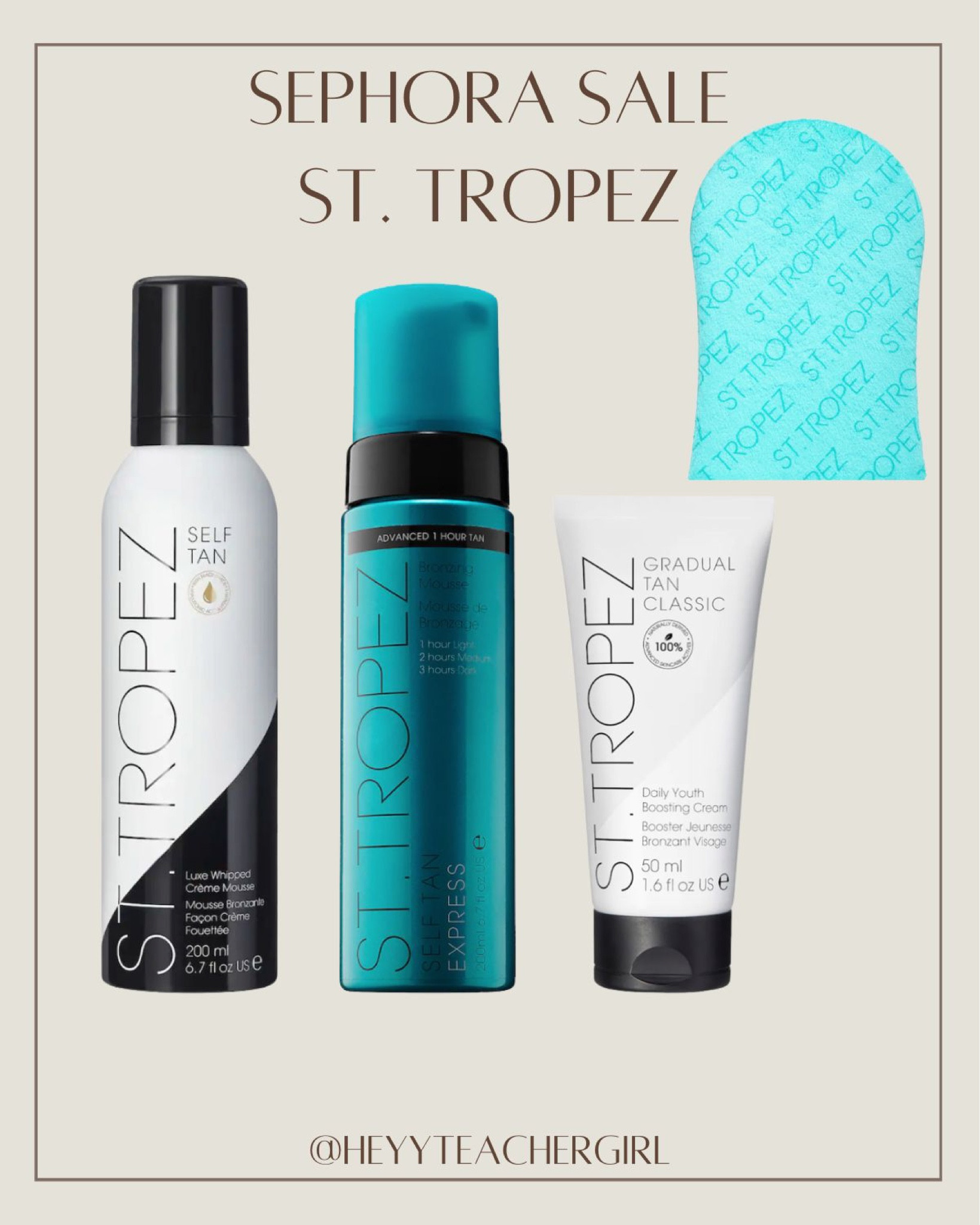 Self tanner must haves!!! #sephorasale

#LTKBeautySale #LTKbeauty #LTKFind