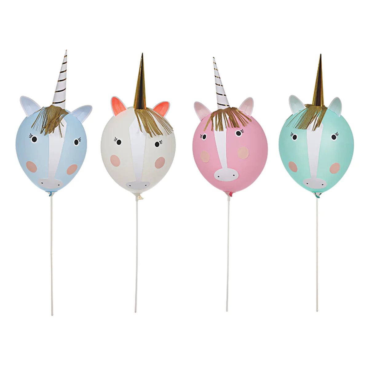 Unicorn Balloon Kit (x 4) | Meri Meri