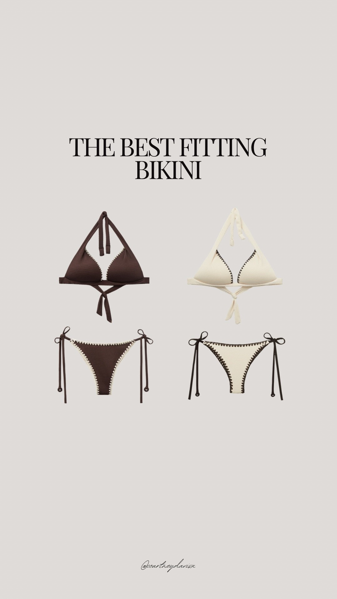 The best fitting bikini I own - I have this in 3 different colours now!

You can mix & match different tops & bottoms too 🤎

Swimwear, beachwear, bikini, summer bikini, holiday swimwear, summer holiday

#LTKuk #LTKsummer #LTKswimwear