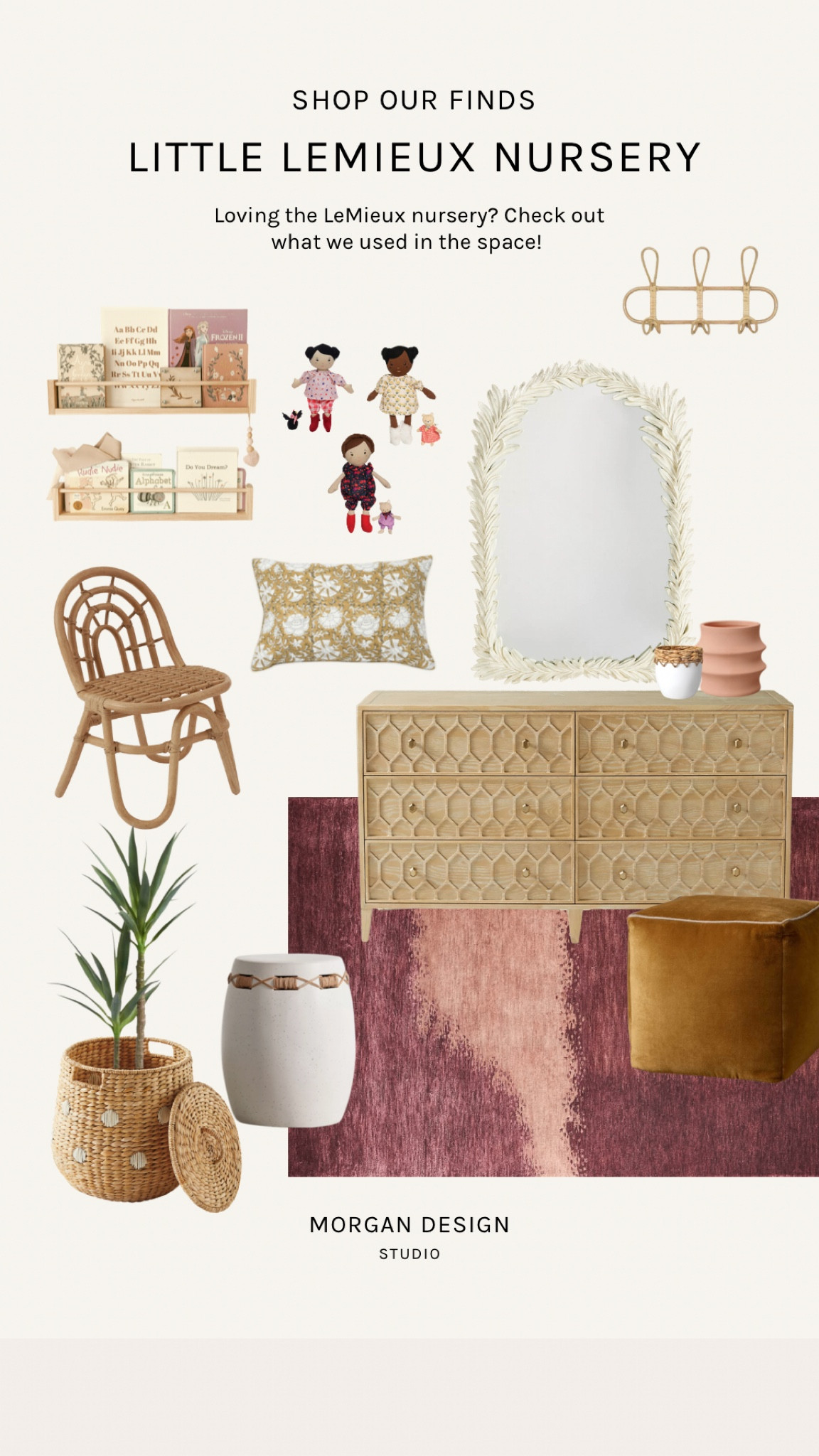 This baby girl nursery gives us all the spring feels!🌸

#LTKhome #LTKbaby #LTKSeasonal