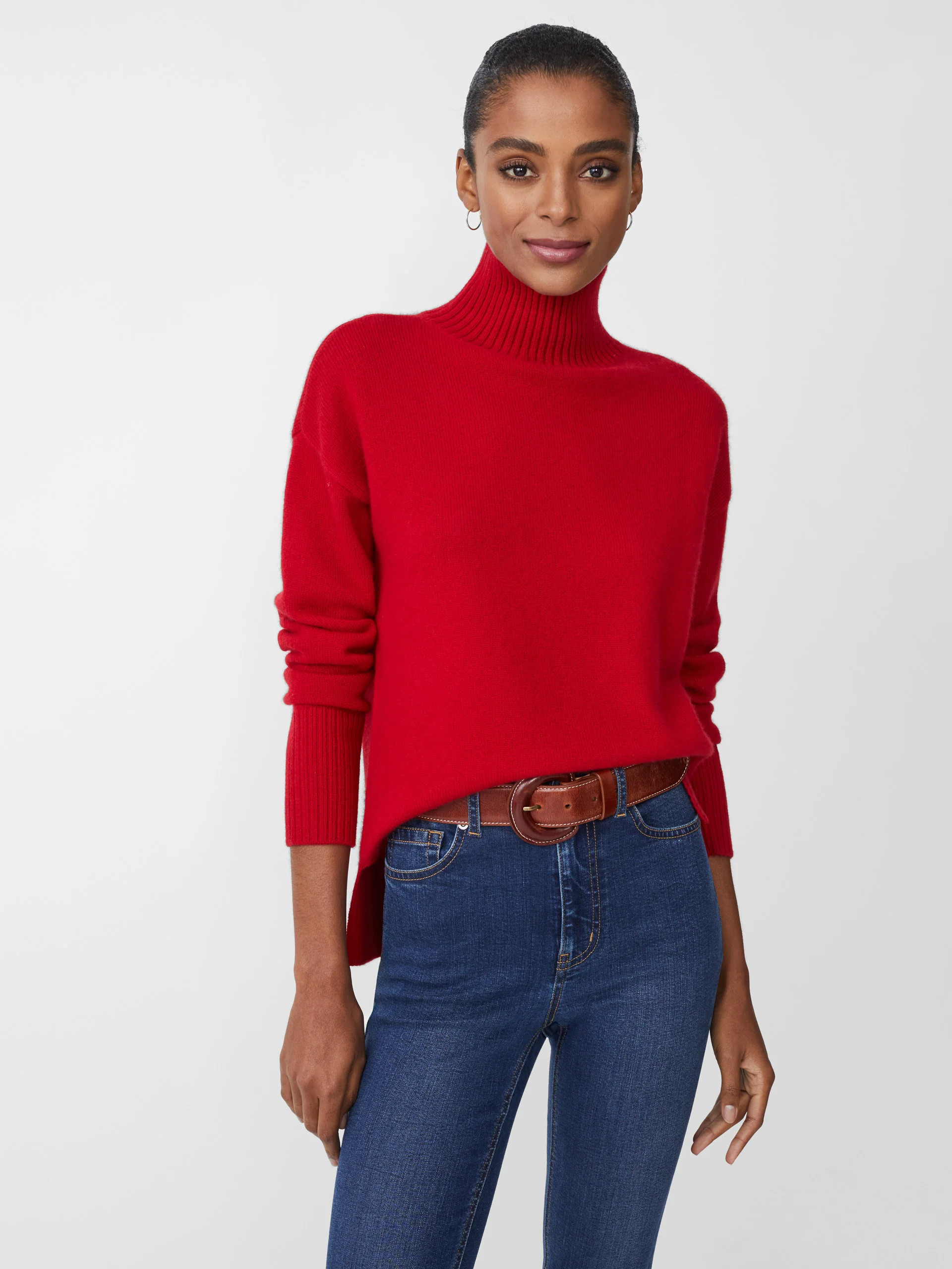 Dina Cashmere Turtleneck | J.McLaughlin