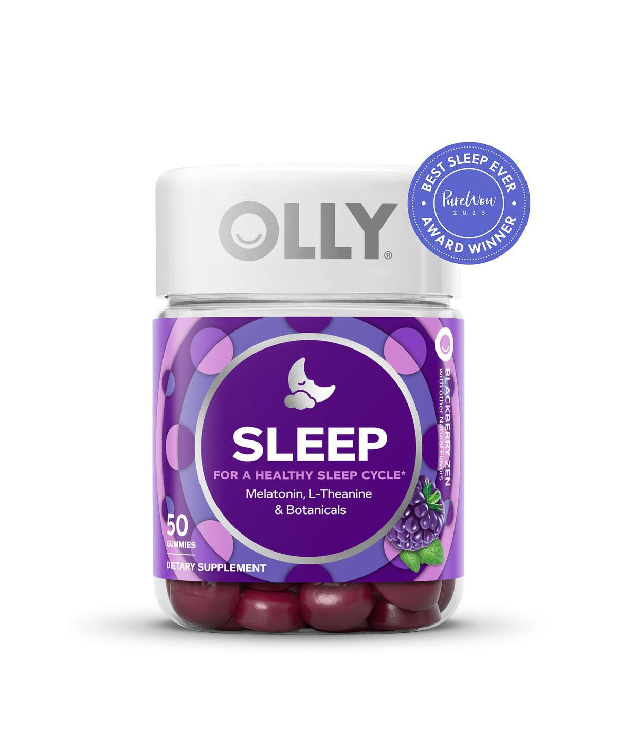 Olly Restful Sleep Blueberry Zen, 0, 50 Gummies | Macy's