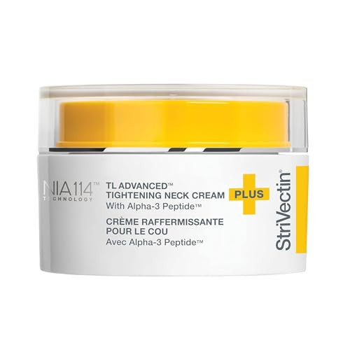 StriVectin Tighten and Lift Advanced Neck Cream PLUS with Alpha-3 Peptides for Neck and Décolleté, Smoothing Look of Wrinkles and Fine Lines, Improves Crepey Skin and Vertical Lines, 1.7 Ounce | Amazon (US)