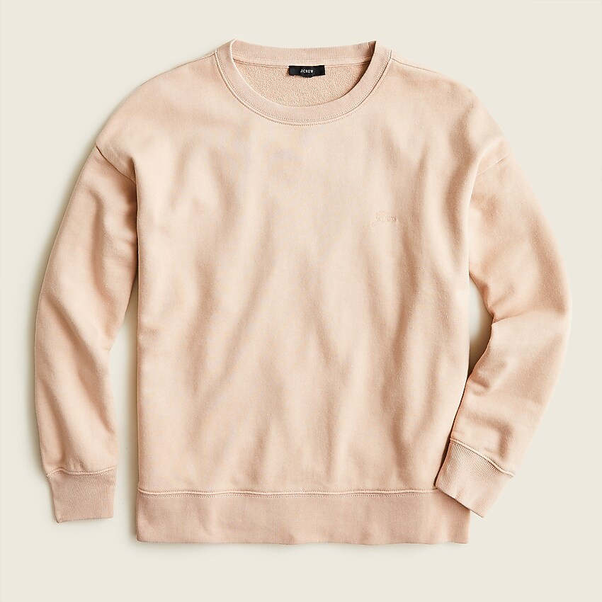 University terry logo sweatshirt | J. Crew US