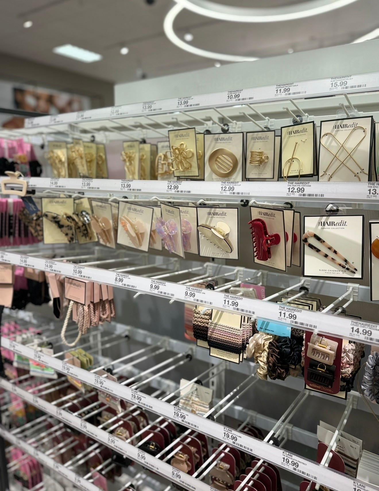 Great hair clips from Target