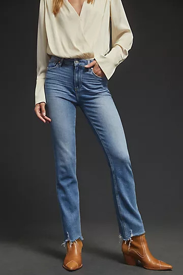 Paige Cindy High-Rise Slim Ankle Jeans | Anthropologie (US)