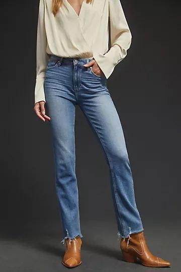 Paige Cindy High-Rise Slim Ankle Jeans | Anthropologie (US)