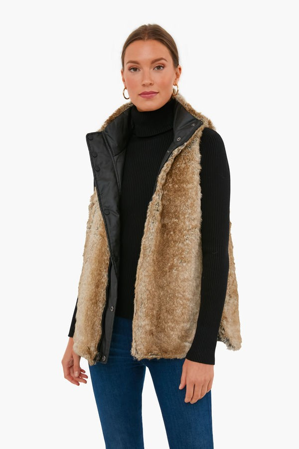 Emilia Wax Reversible Vest | Tuckernuck (US)