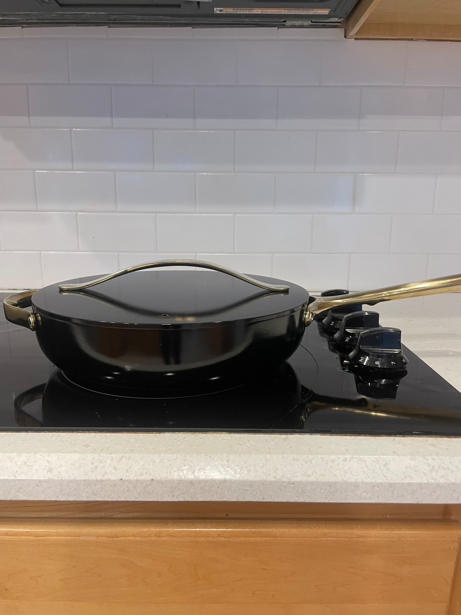 Modern sleek cooking pan 🖤 non toxic! 

Caraway | black pan | cooking | food | foodie | kitchen | gold pan 

#caraway #pan #kitchen #cooking #foodie #food #blackpan

#LTKfoodie #LTKmomlife #LTKOver40