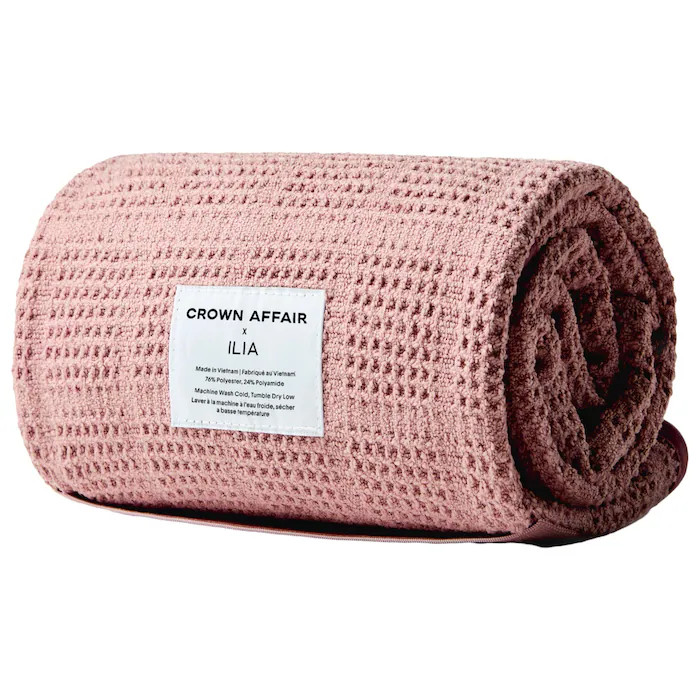 The Crown Affair x Ilia Pink Hair Towel | Sephora (US)