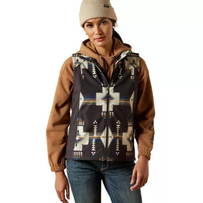 Ariat Women's Ariat Logo Softshell Print Vest | Tractor Supply