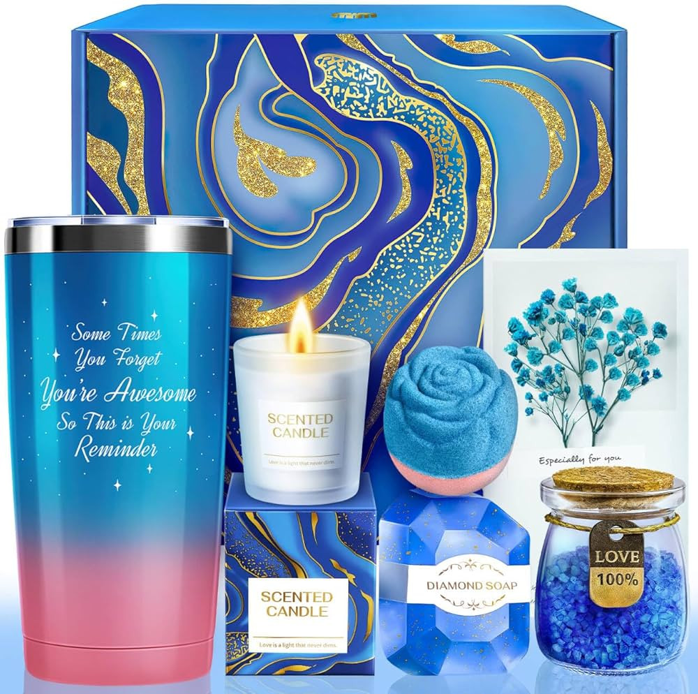 Gifts for Women, Birthday Gifts for Women, Mom, Friends, Wife, Girlfriend, Sister, Her, Gift Bask... | Amazon (US)