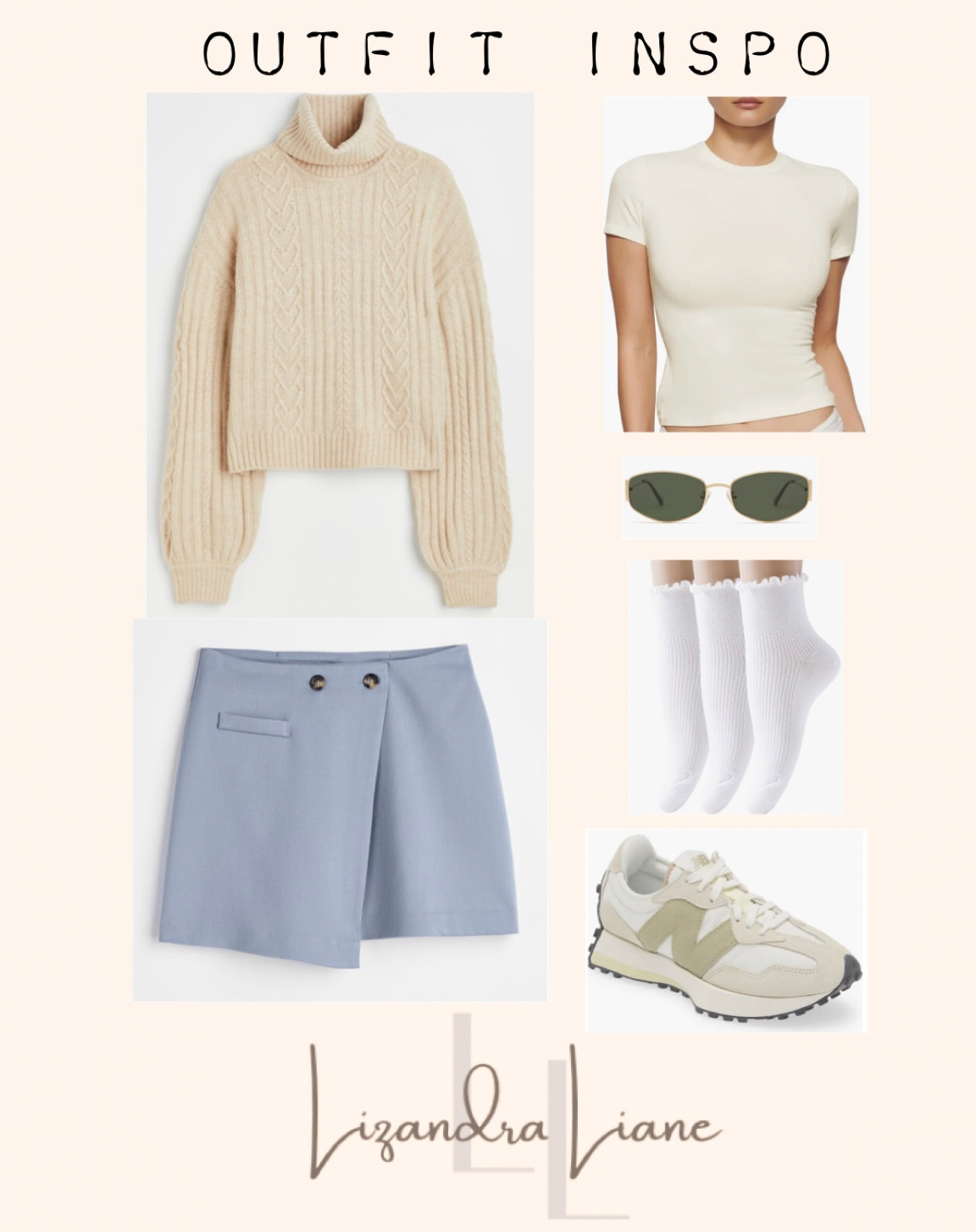 Outfit inspo, fall outfits, casual style, sneakers, mini skirt, sweater, 

#LTKfindsunder100 #LTKstyletip #LTKsalealert