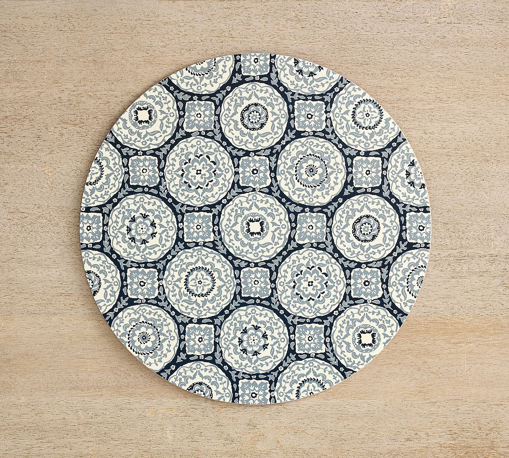 Kravet Medallion Corkmats, Set of 4 | Pottery Barn (US)