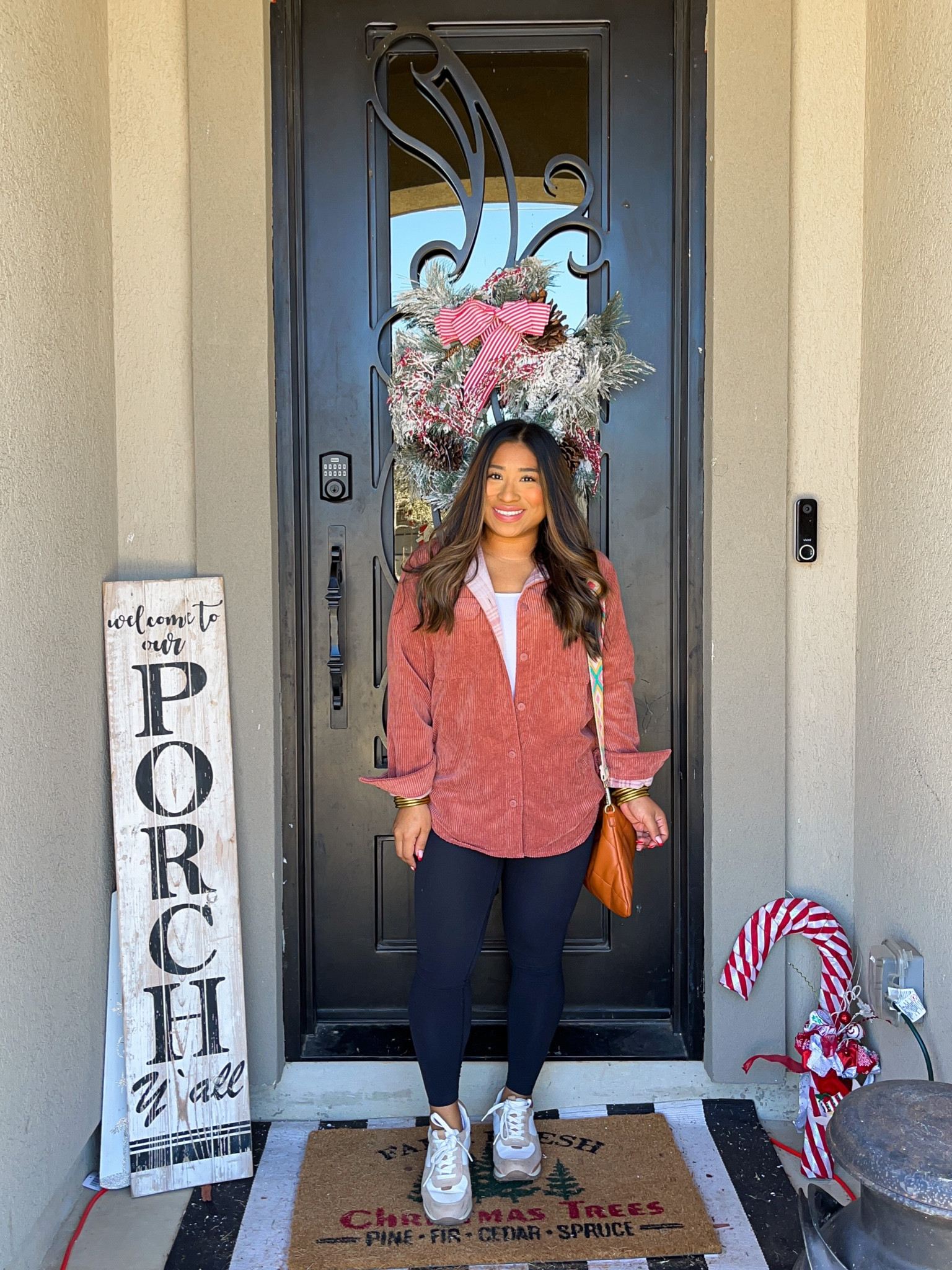 Outfit of the day! Shacket-Style By HGE leggings-Gym shark Whitney Simmons collection (small) sneakers-(6.5) 

#LTKunder50 #LTKsalealert #LTKstyletip