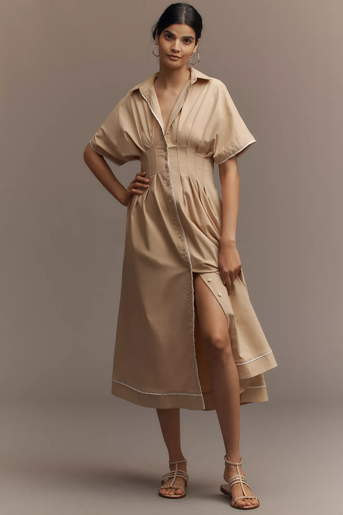 The Tobie Shirt Dress by Exquise | Anthropologie (US)