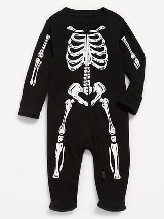 Matching Unisex 2-Way-Zip Sleep &amp; Play Footed One-Piece for Baby | Old Navy (US)