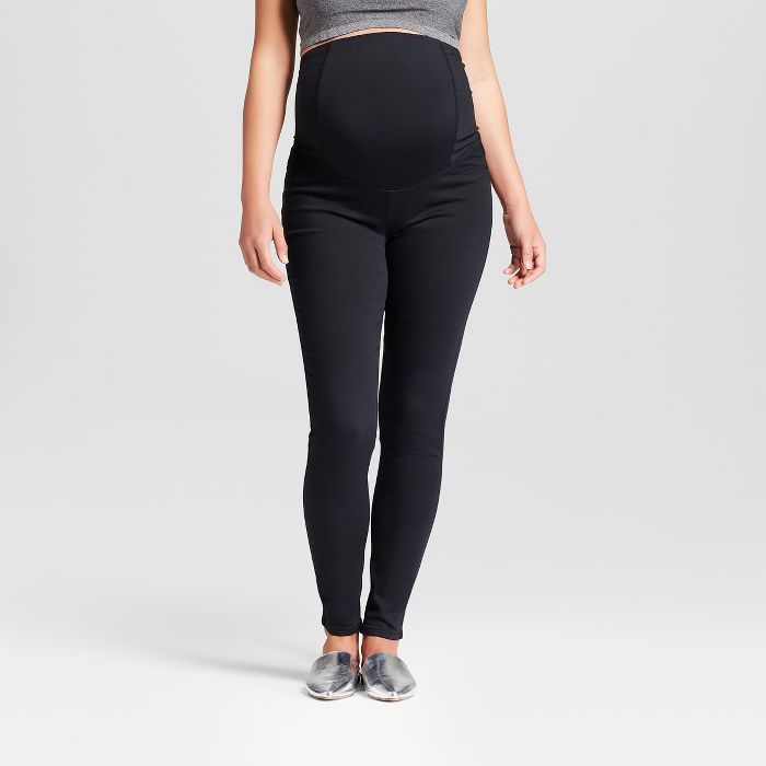 Crossover Panel Skinny Maternity Jeans - Isabel Maternity by Ingrid & Isabel™ | Target