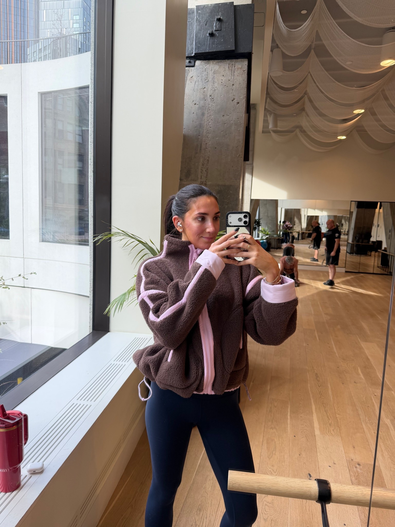 workout ootd! love this fleece from free people 🤍

#LTKootd #LTKfitnessgoals #LTKActive