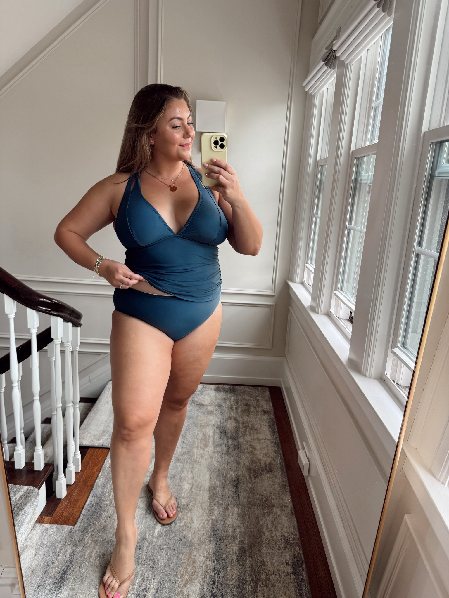 Wearing size XXL in tankini set - use code CARALYN for 15% off $70+ or 20% off $109+ 

#LTKSwim #LTKMidsize #LTKFindsUnder50