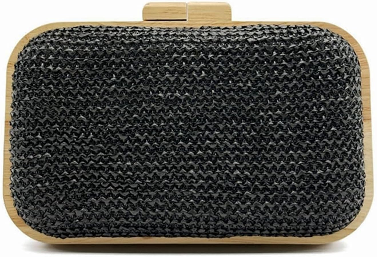 Women Straw Clutch Purse Handwoven Summer Evening Bag Beach Straw Handbag Wedding Party Clutch Ba... | Amazon (US)