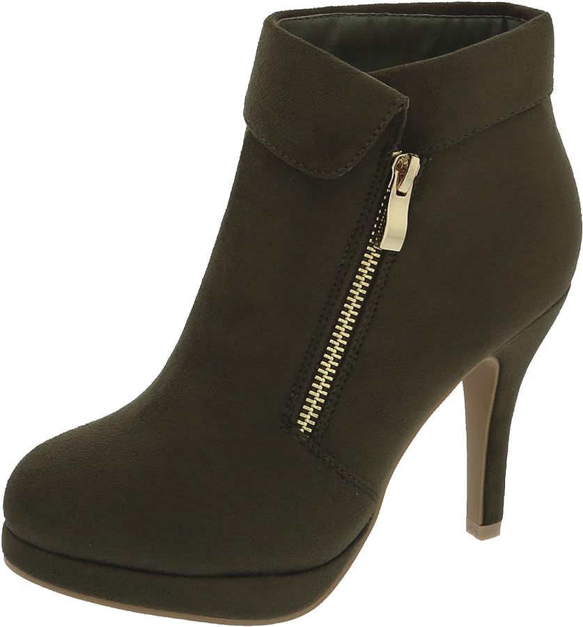 TOP Moda George-40 Ankle Wrap Boots | Amazon (US)