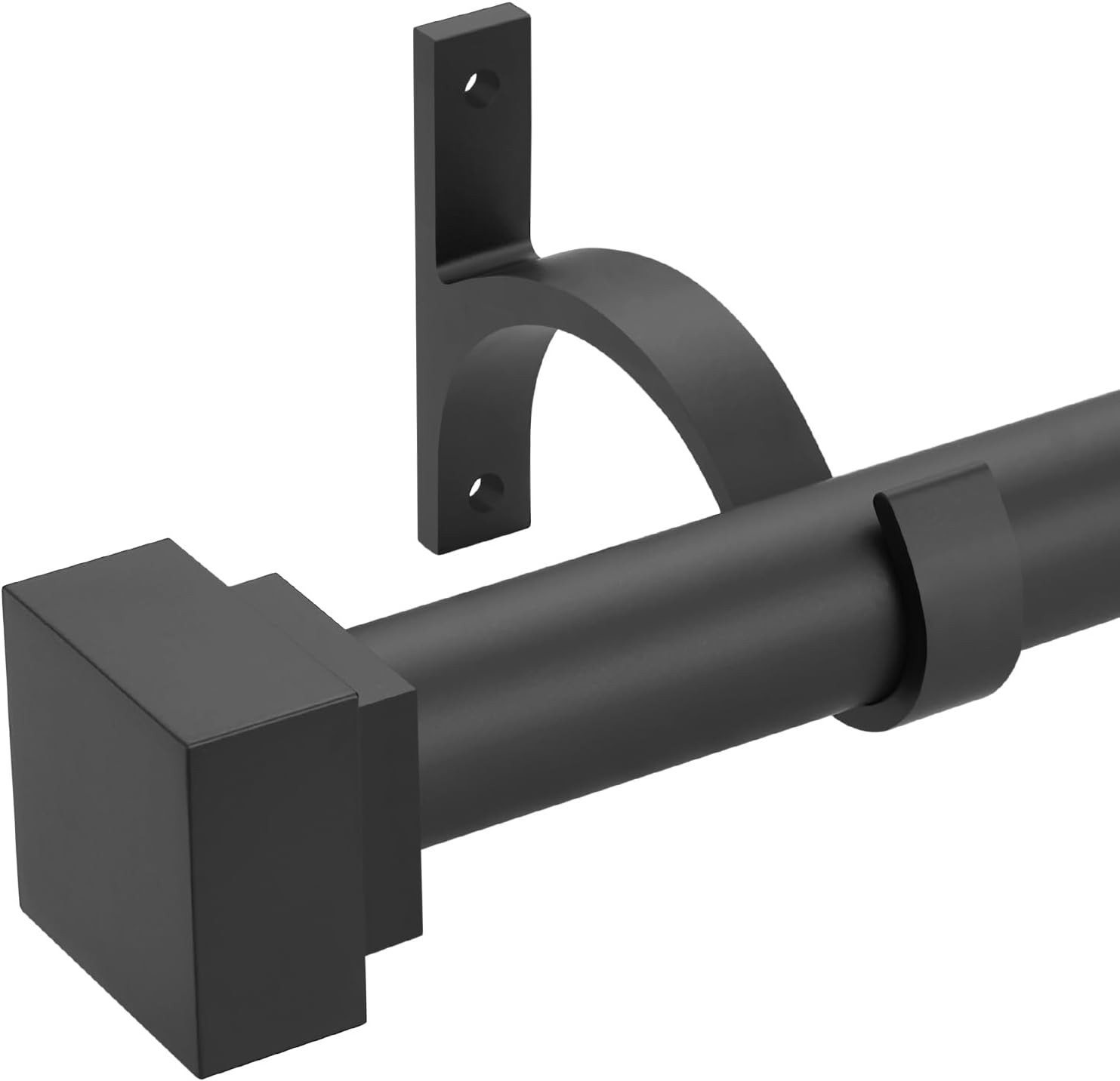 Single Curtain Rods for Windows 72 to 144 Inch(6-12ft),1 Inch Diameter Adjustable Heavy Duty Drap... | Amazon (US)