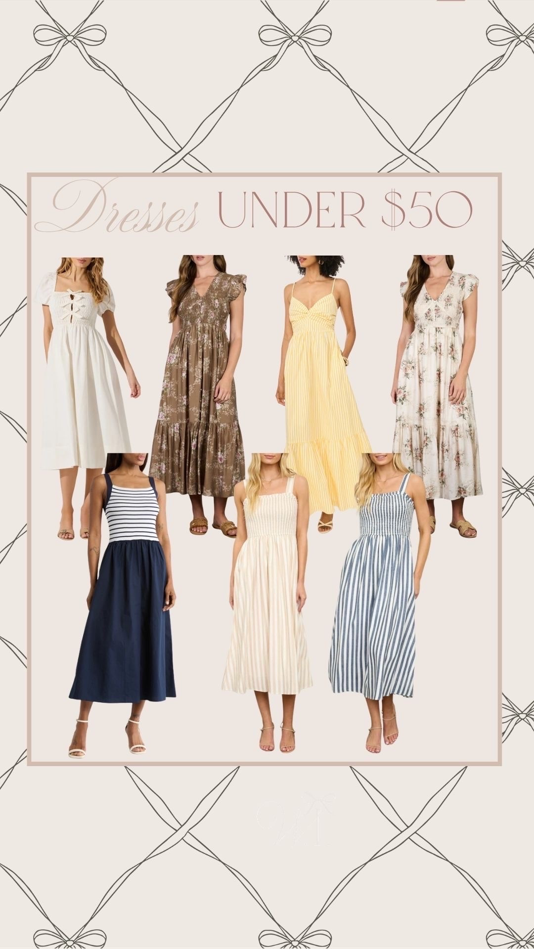 Dresses under $50! You can’t beat these tones, patterns, or prices. #LTKdresses #LTKwomen

#LTKSeasonal