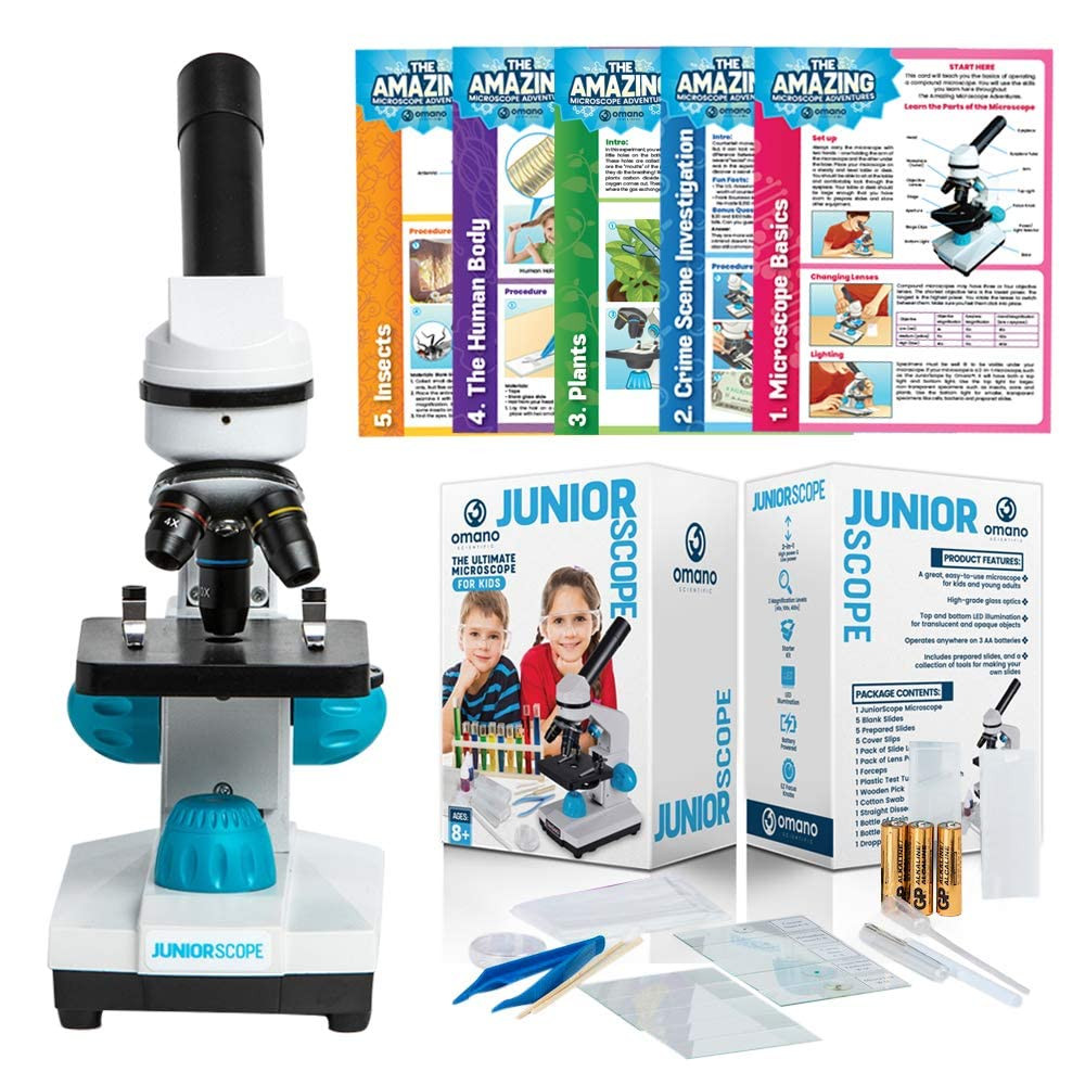 Omano Juniorscope Microscope for Kids – Microscope Kit for Kids 8+ for Science Microscope Exper... | Amazon (US)