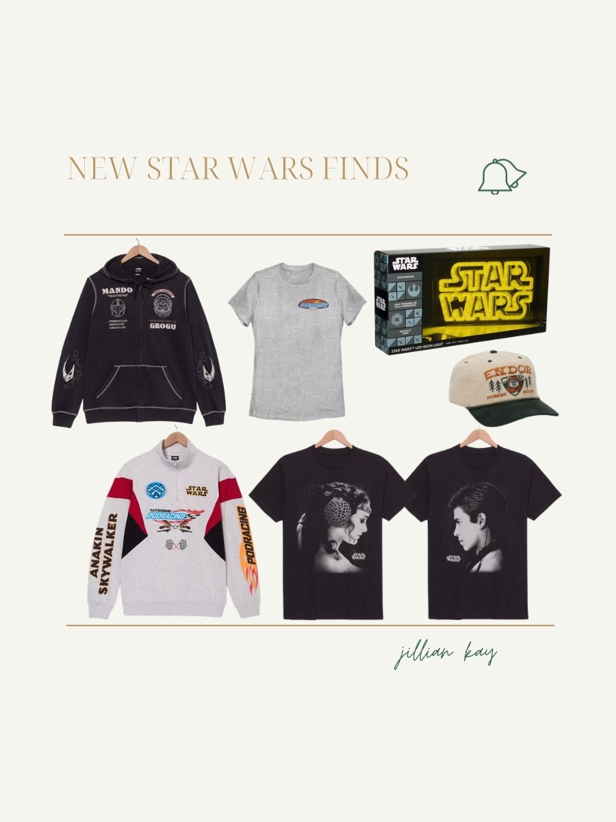 New Star Wars finds! 💫🌌🖤

Ig: @jkyinthesky 

#starwars #starwarsstyle #starwarsapparel #starwarsaccessories #starwarsfan #starwarsgirl #disneystyle #disneystreetstyle #disneygirl #disneyaesthetic #disneyfashion

#LTKootd #LTKSeasonal #LTKgrwm