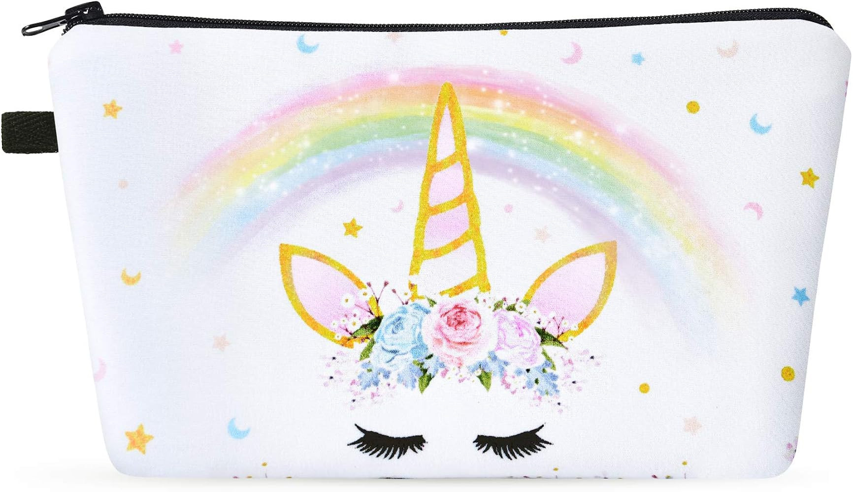 WERNNSAI Unicorn Makeup Bag - Cosmetic Bag for Girls Women Portable Travel Pencil Case Water-resi... | Amazon (US)