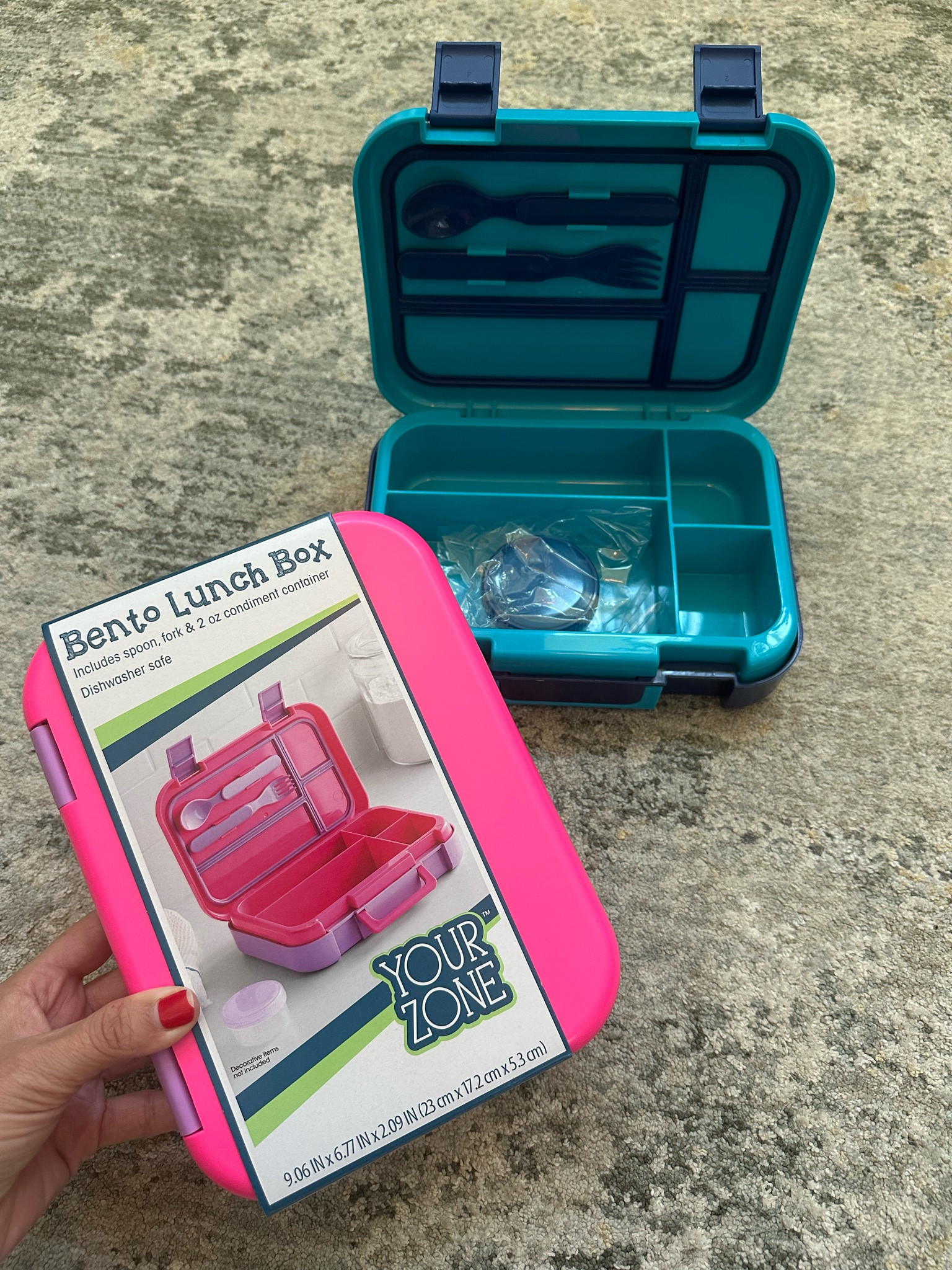 Back to school bento boxes on sale for $5.98!!! They come with silverware and a condiment container! 

Back to school, kids lunches, school lunch, Walmart home, Walmart deal, school 

#LTKSaleAlert #LTKSummerSales #LTKKids