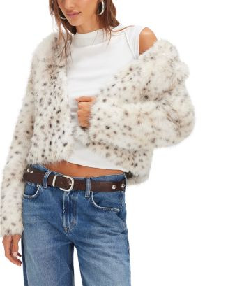 Louder Please Hooded Faux Fur Sweater | Bloomingdale's (US)
