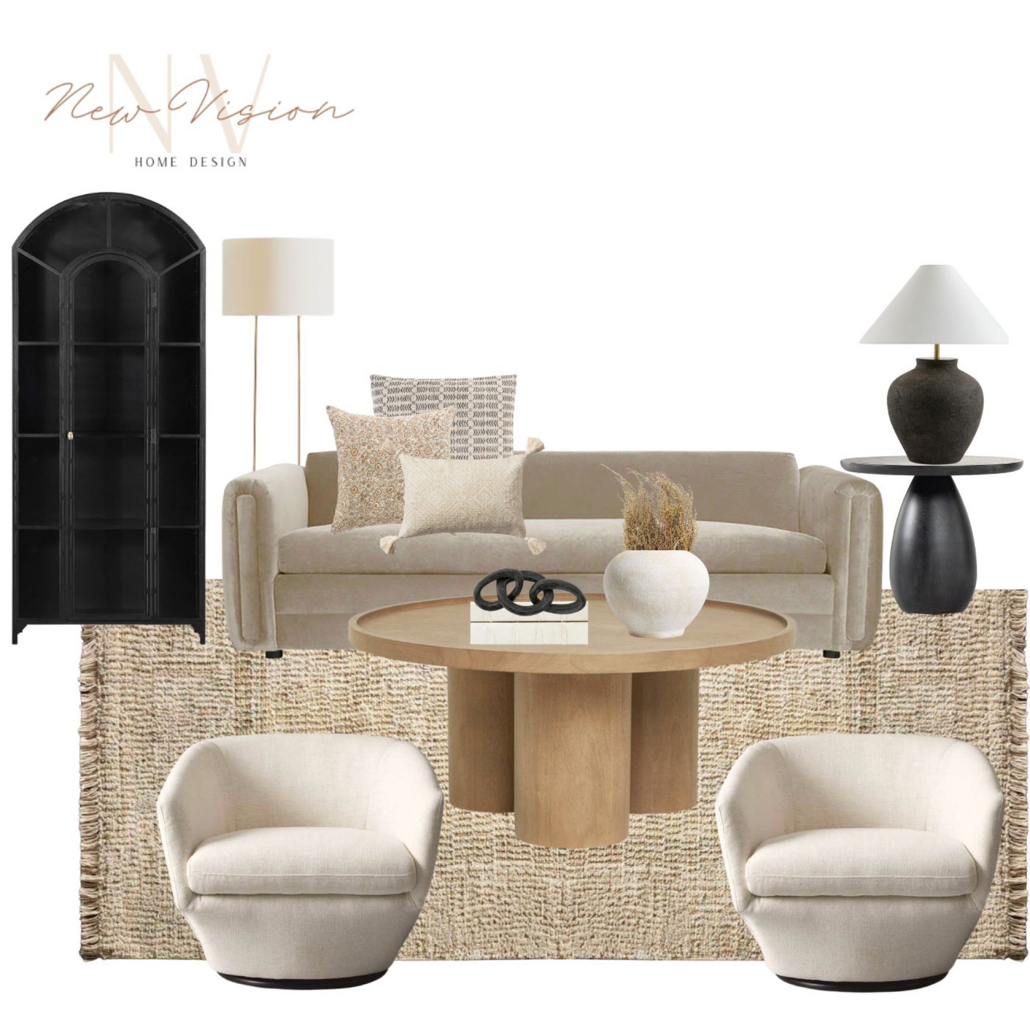 Living room design with neural color combination.  It’s cozy and inviting space for family and friends to gather. 

McGee 
Lulu and Georgia
Kathy Kuo home
New Vision Home Design


#LTKstyletip #LTKSale #LTKhome