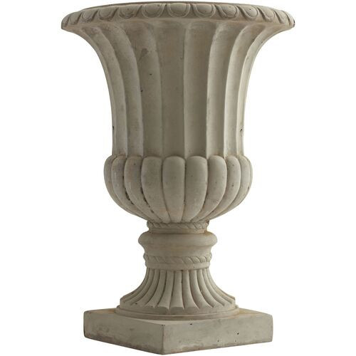 20.25" Large Sand Colored Urn - Beige | One Kings Lane