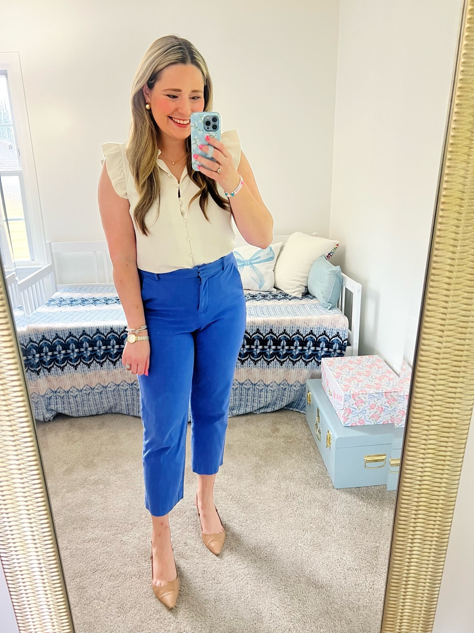Blue and White Outfit || Summer Workwear || Work Outfits ||

#LTKootd #LTKWorkwear
