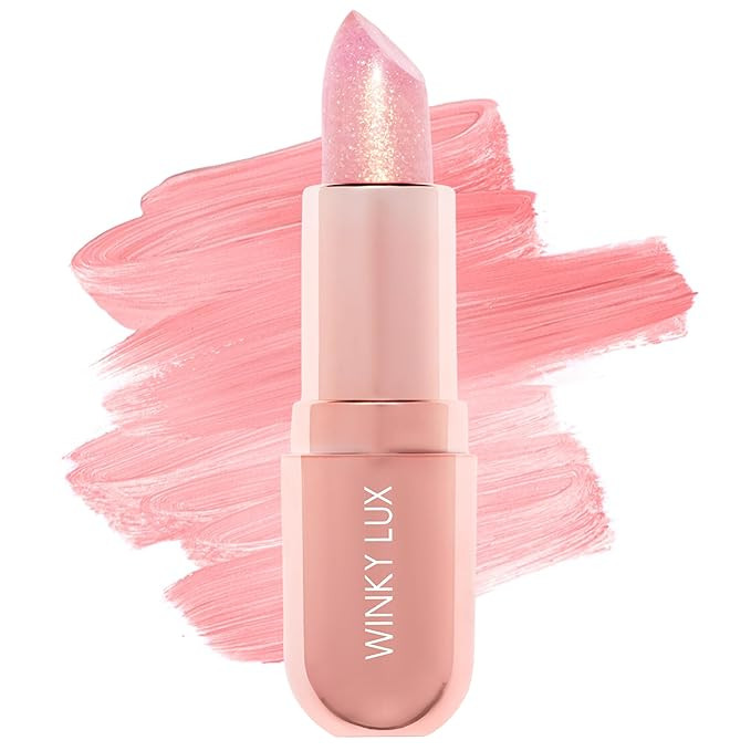 Winky Lux Rosé Glimmer Balm -Hydrating ph Lip Balm, Natural Pink Tint with pH Color Changing, Mo... | Amazon (US)
