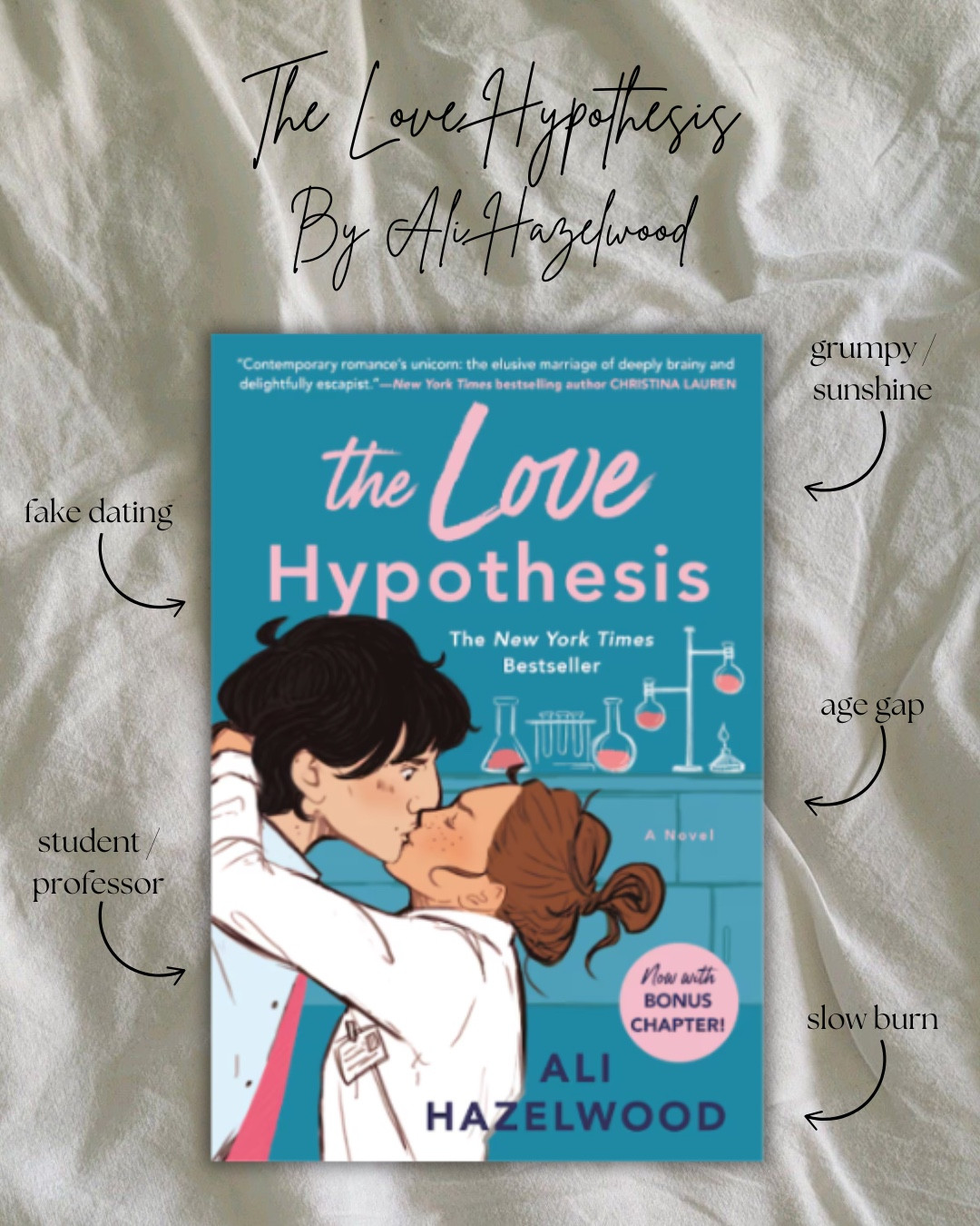 Check out The Love Hypothesis by Ali Hazelwood 

Book, books, booktok, romance book

#book #romancebook 


#LTKtravel #LTKwinter #LTKgiftguide