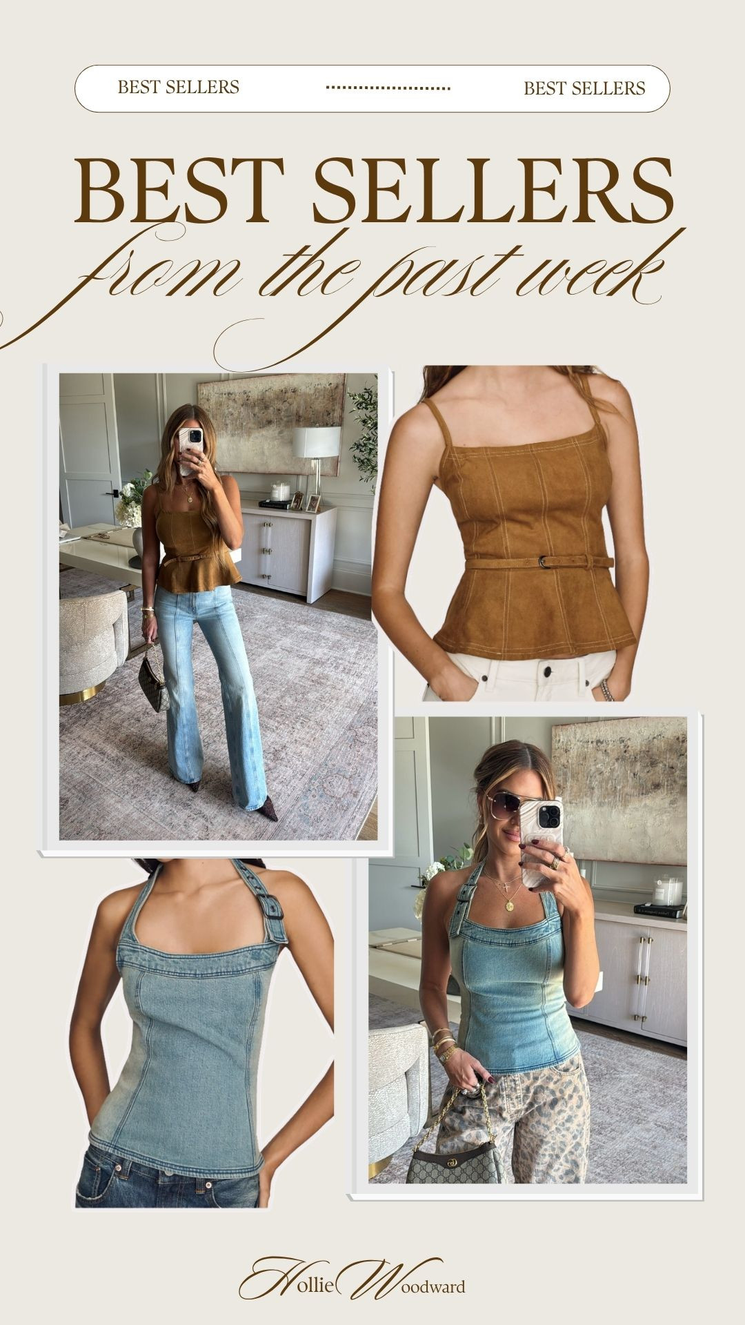 wearing a small in the tops and 27 in denim! 

 