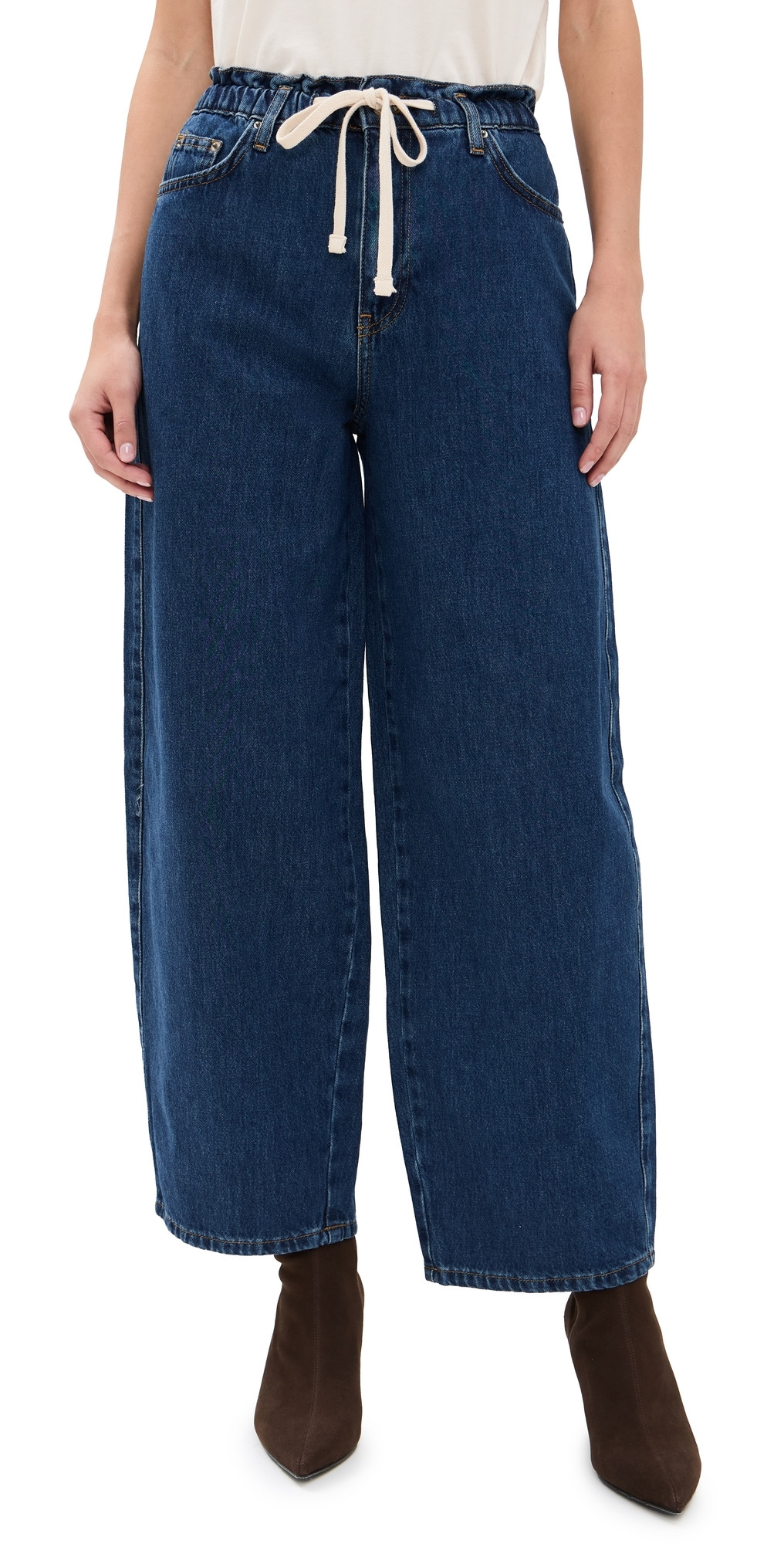 ALIGNE Ida Pants Mid Blue 4 | Shopbop