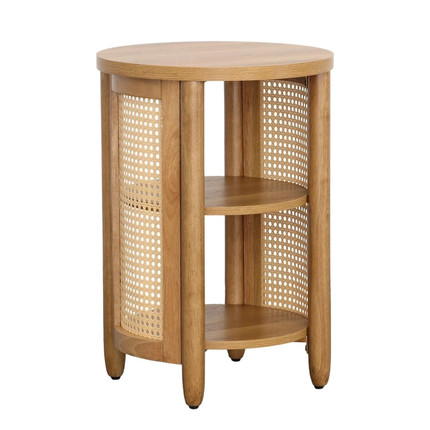 Color Solid Wood End Table
