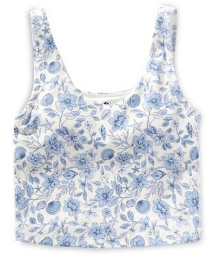 GB Active Big Girls 7-16 Seashells Bloom Tank Top | Dillard's | Dillard's