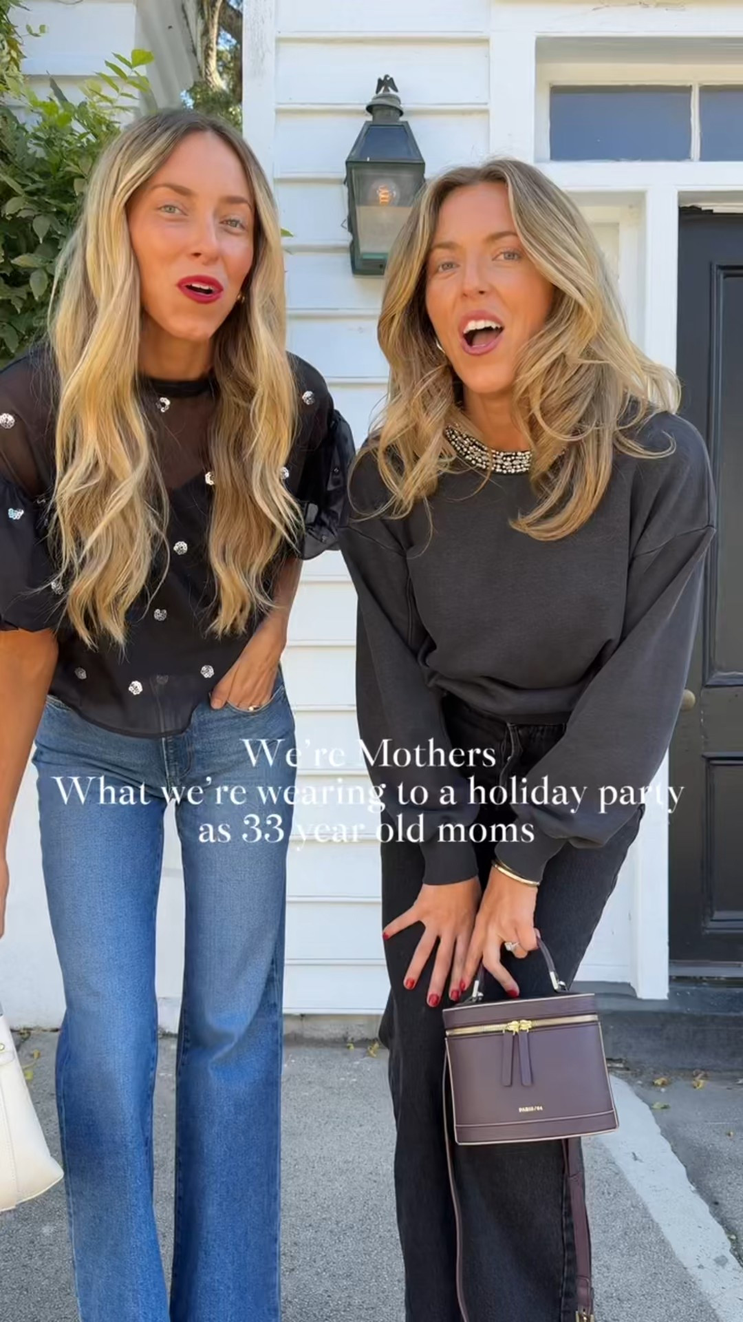 Size small in both tops 
Tts jeans 