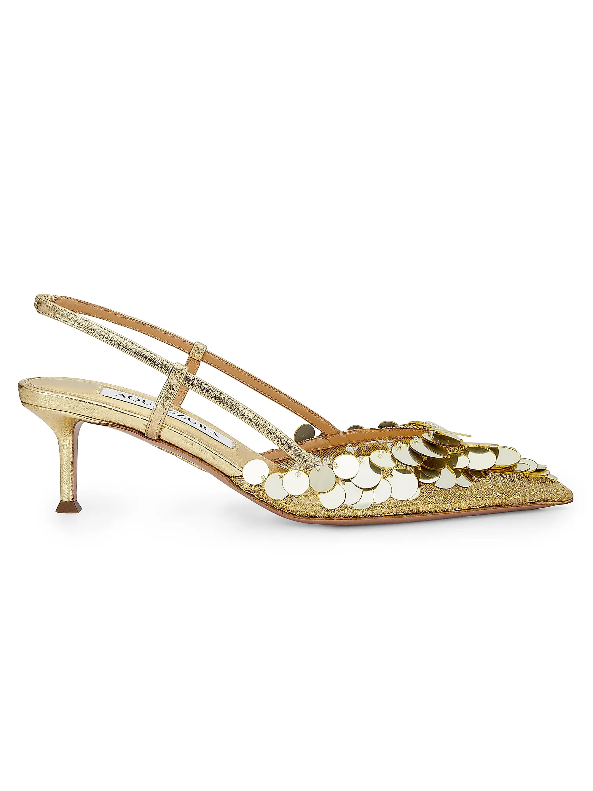 Can Can 50MM Paillette-Embellished Slingback Pumps | Saks Fifth Avenue