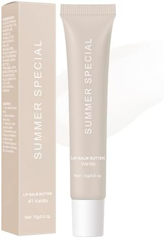 Summer Special Lip Butter Nourishing Hydration Lip Gloss with Shea Butter & Olive Oil Soothes Dry... | Amazon (US)