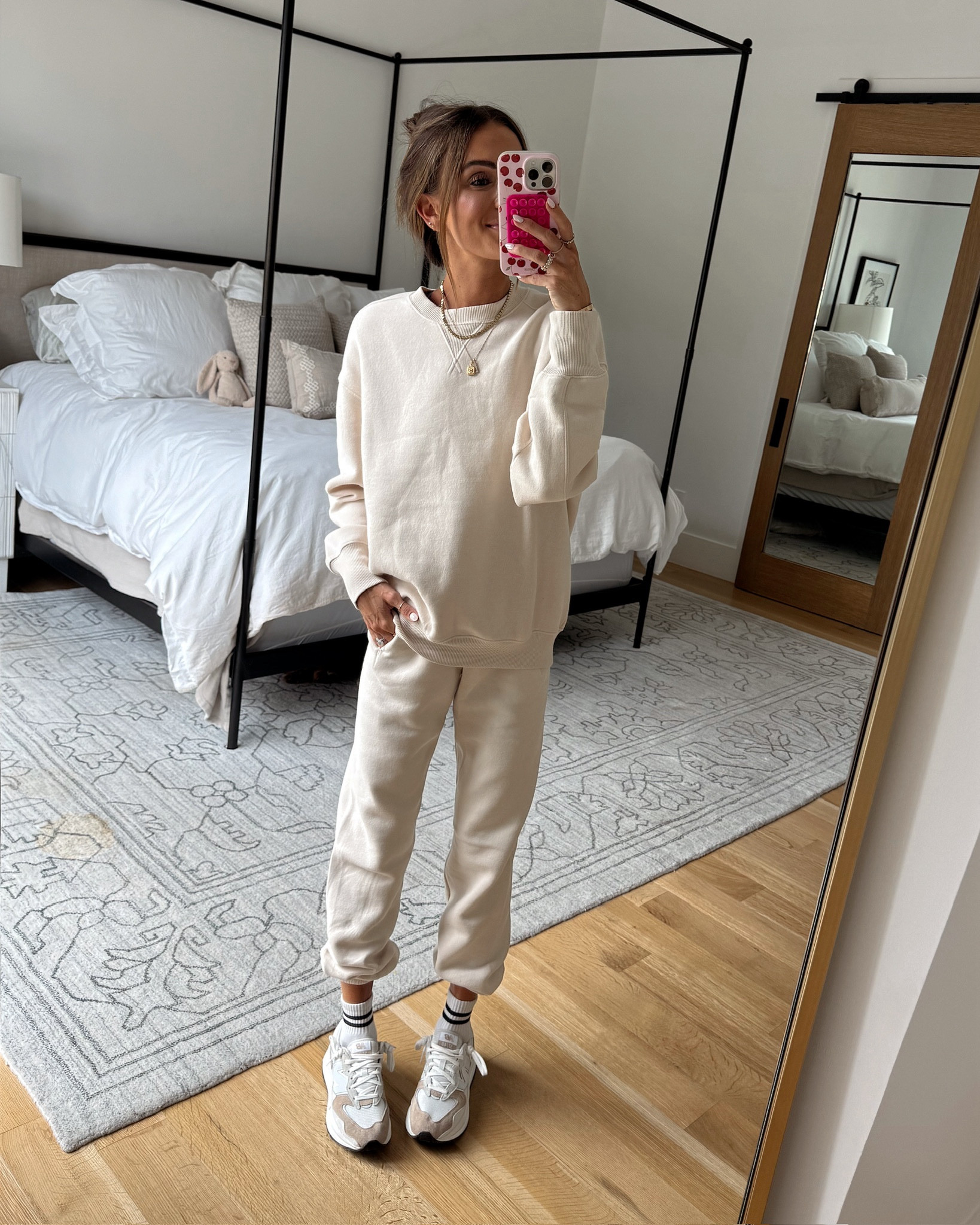 love a good matching set and this one legit feels like a cloud 😍 on sale rn too! 🙌🏻

#LTKSaleAlert