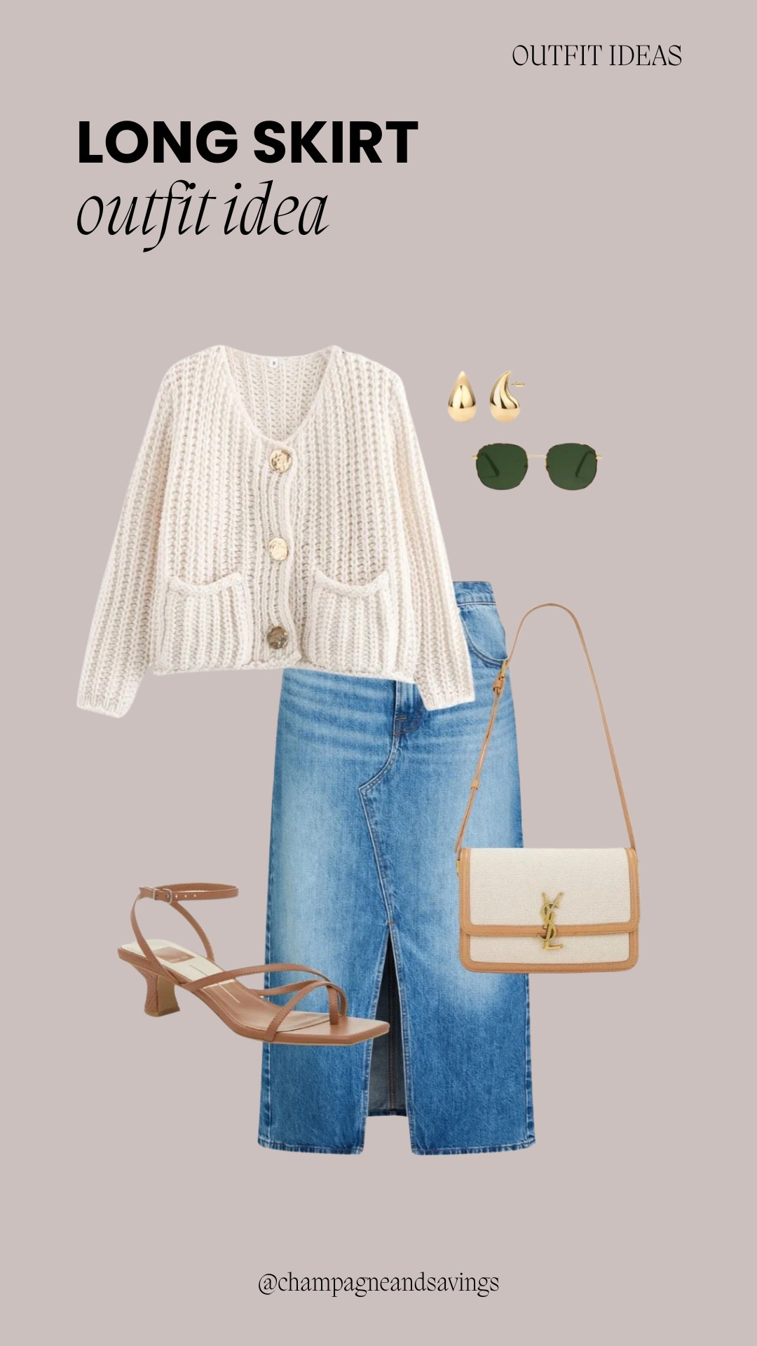 Long skirt outfitt

#LTKootd #LTKFindsUnder50 #LTKFindsUnder100
